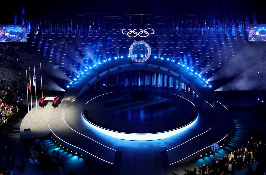 [图]米兰-科尔蒂纳冬奥会在意大利维罗纳闭幕